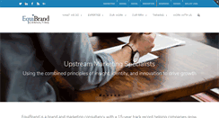 Desktop Screenshot of equibrandconsulting.com