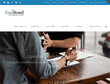 Tablet Screenshot of equibrandconsulting.com